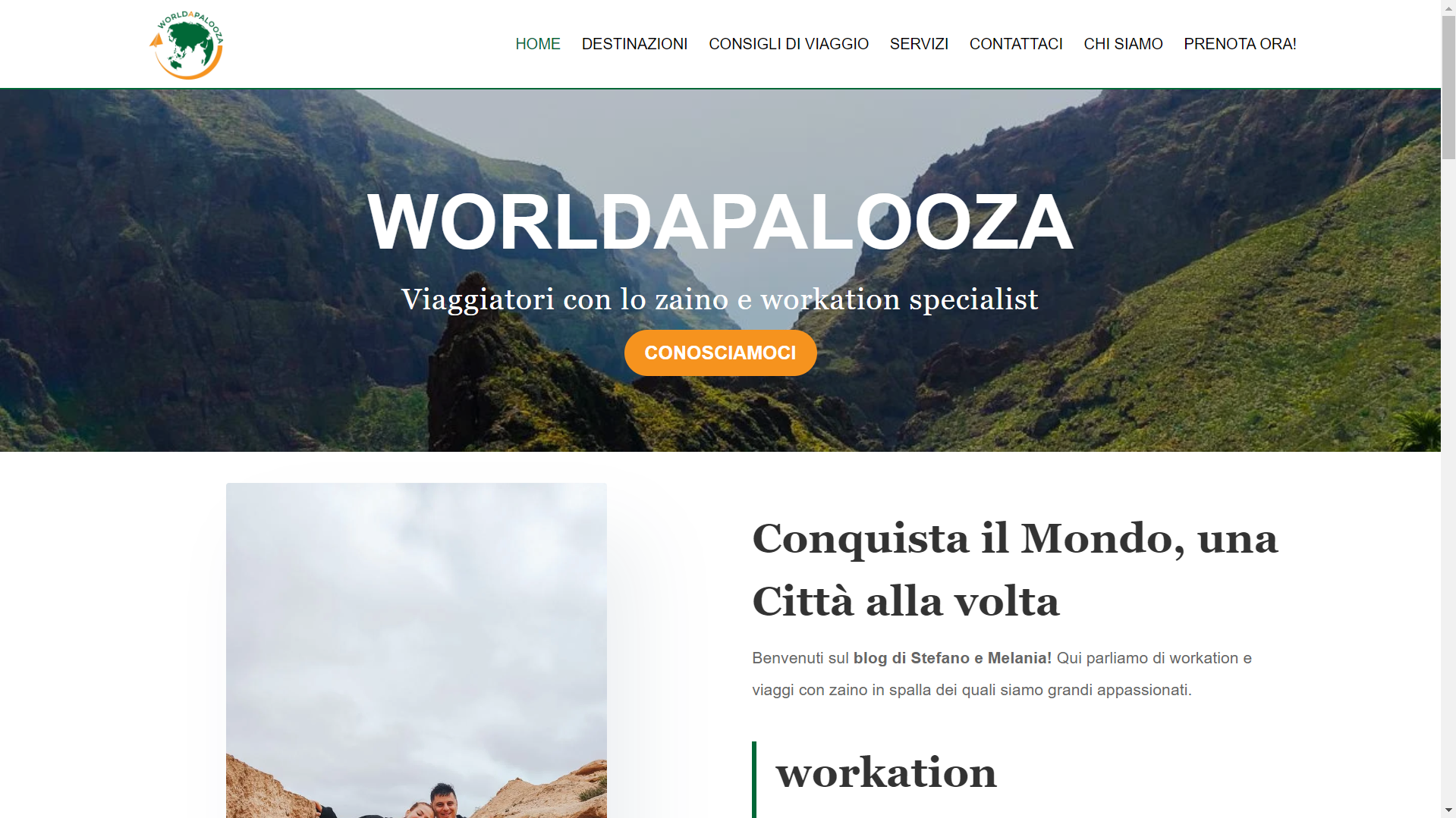 Worldapalooza Desktop site